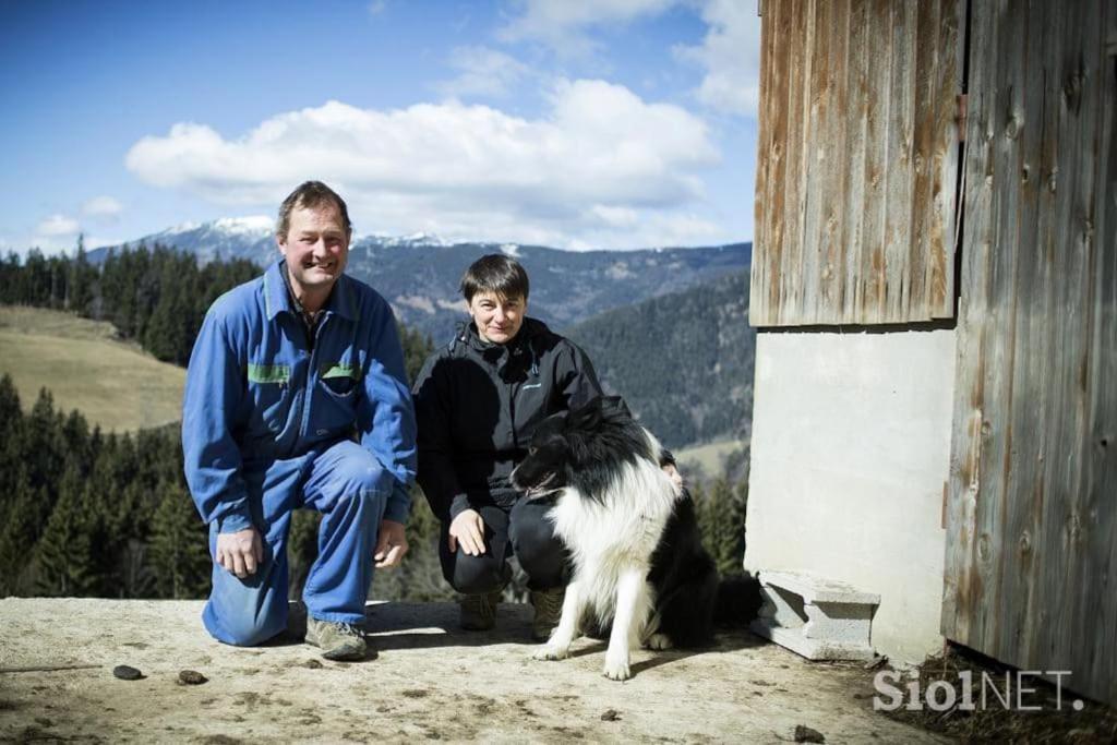 Villa Tourist Farm Kladje Ljubno Esterno foto